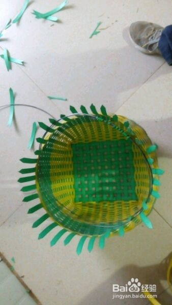 怎么编一个简单的篮子