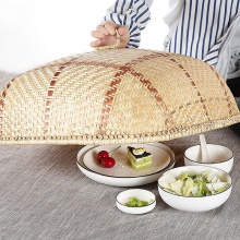 竹编食品餐桌罩