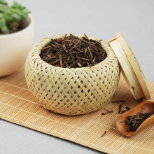 竹编茶叶收纳盒