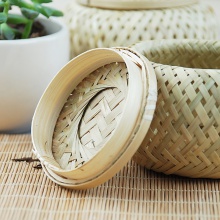 竹编茶叶收纳盒